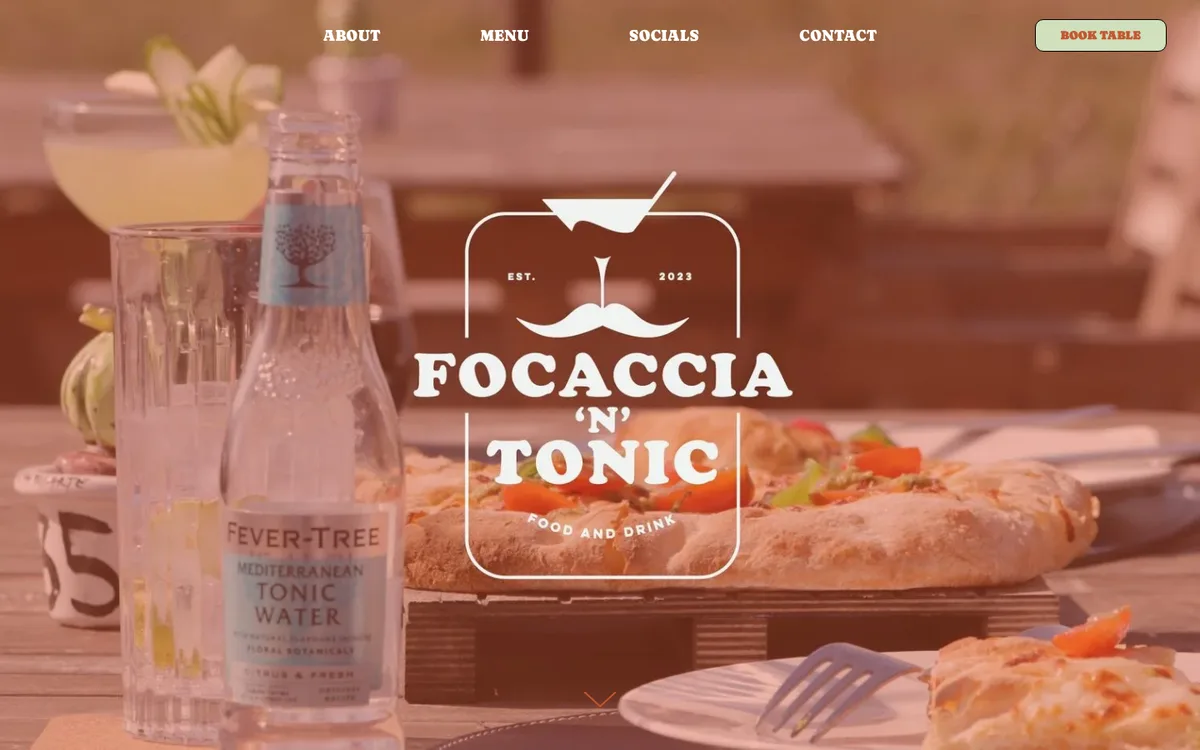 Focaccia 'n' Tonic